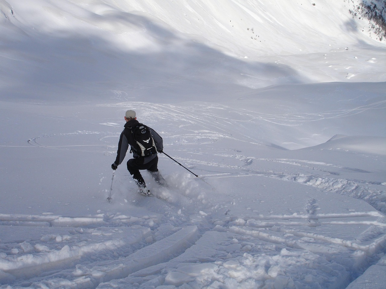 Ski fahren im Erlebnisreich